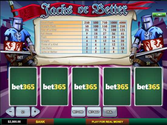 jacks-or-better-videopoker-playtech